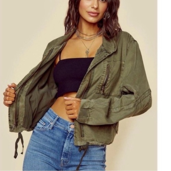 Young Fabulous & Broke Clara bomber jacket size M - Picture 3 of 9